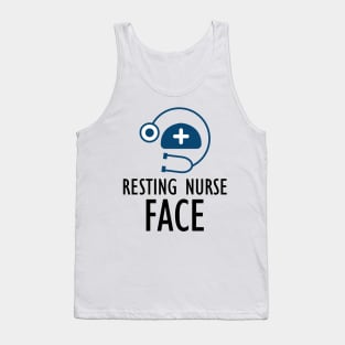 Nurse - Resting Nurse Face Tank Top